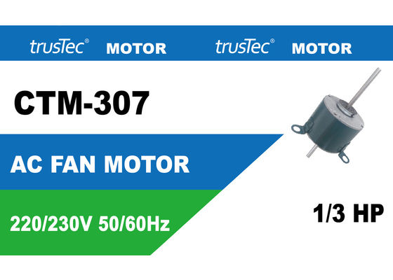 1 / 3HP 1075RPM 3 Speed ​​CTM-307 Window Ac Fan Motor สำหรับ GE 5KCP39HGM307AT