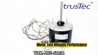 ฉางโจว Trustec YDK-185-6A64 การทดสอบมอเตอร์พัดลมคอนเดนเซอร์
