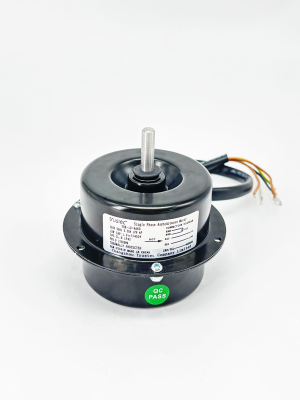 Outdoor Fan Motor YDK-10-4A60-10W 1350RPM 220V 50HZ with 82mm Frame and 8mm Shaft Diameter