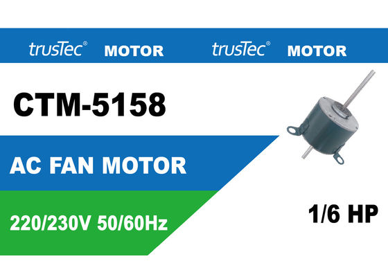 K55HXPKG-5158 CTM-5158 Evaporator Fan Blower Motor For Window Air Conditioner CLASSIC 1/6HP 50/60Hz